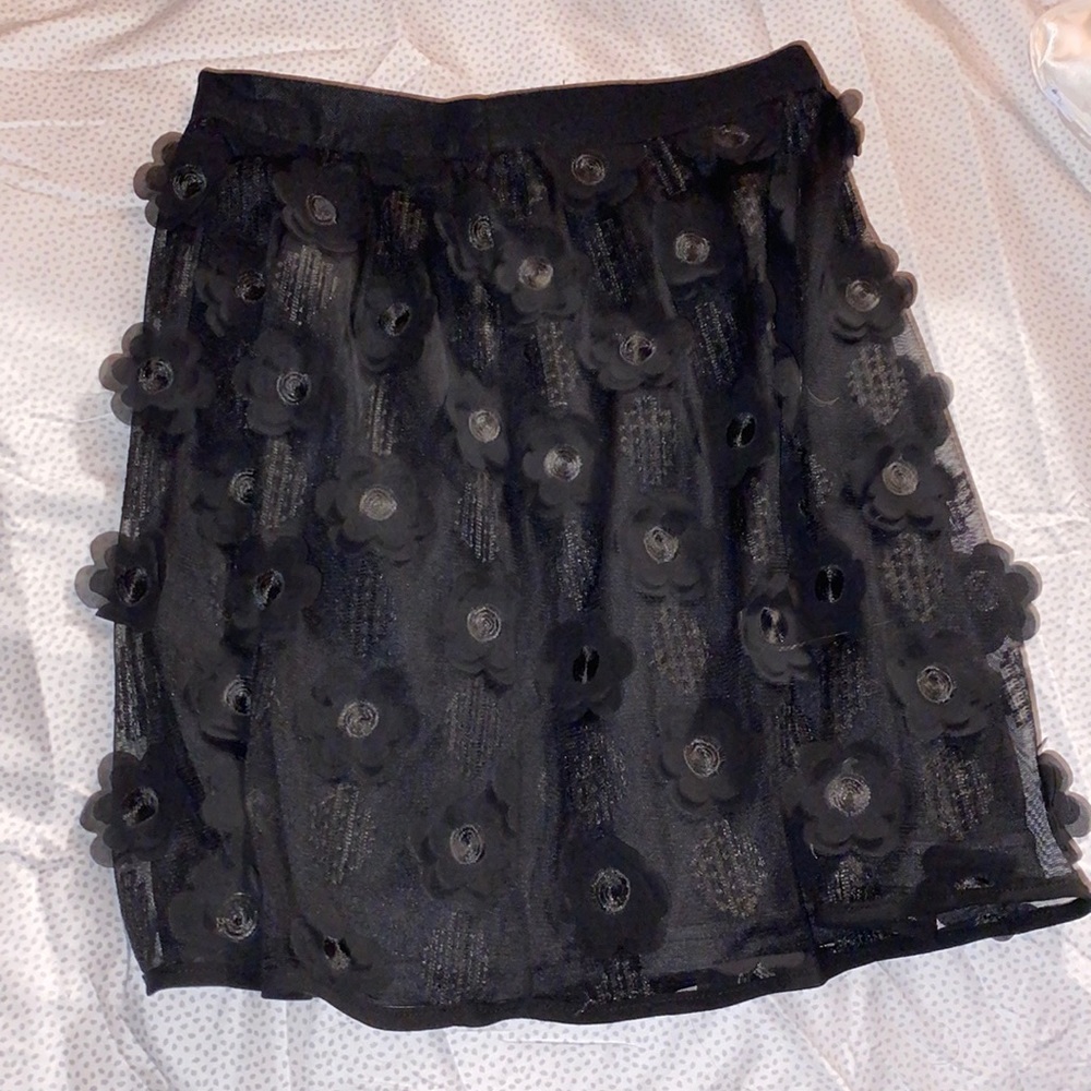 floral skirt